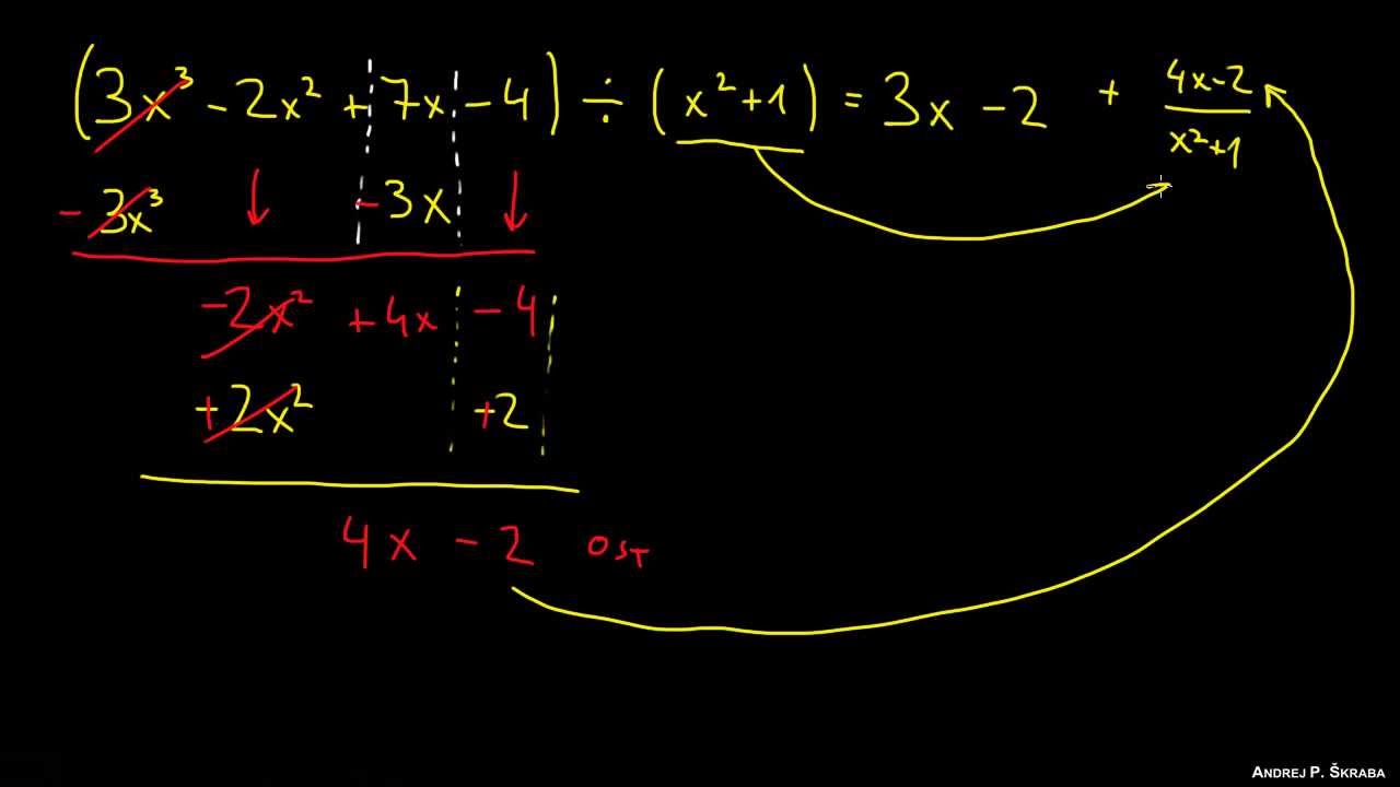 Deljenje polinomov 1