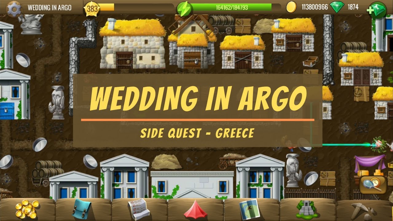 Wedding in Argo - Greece Side Quest - Diggy's Adventure