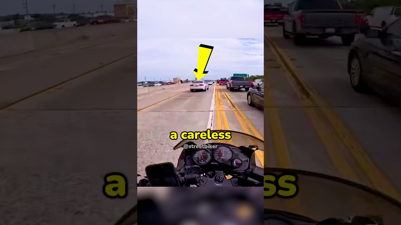 Careless Driver Gets Instant Justice! 😨