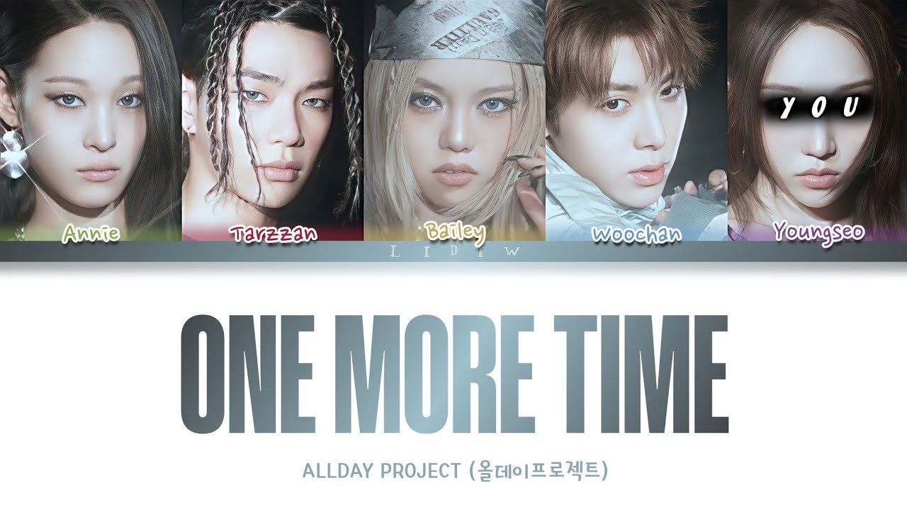 ALLDAY PROJECT || ONE MORE TIME but you are Youngseo (Color Coded Lyrics Karaoke)
