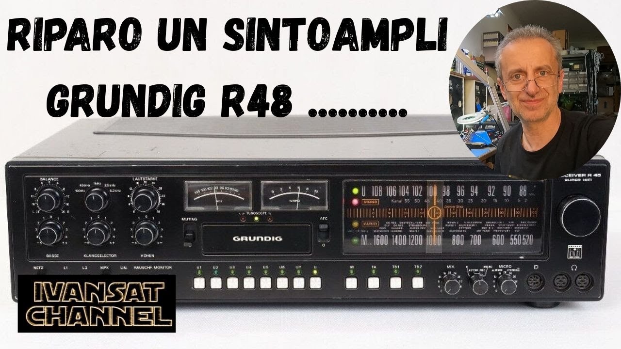 Grundig reciever R48 in riparazione