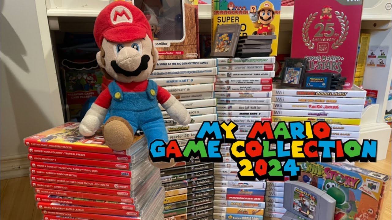 My Mario Game Collection 2024