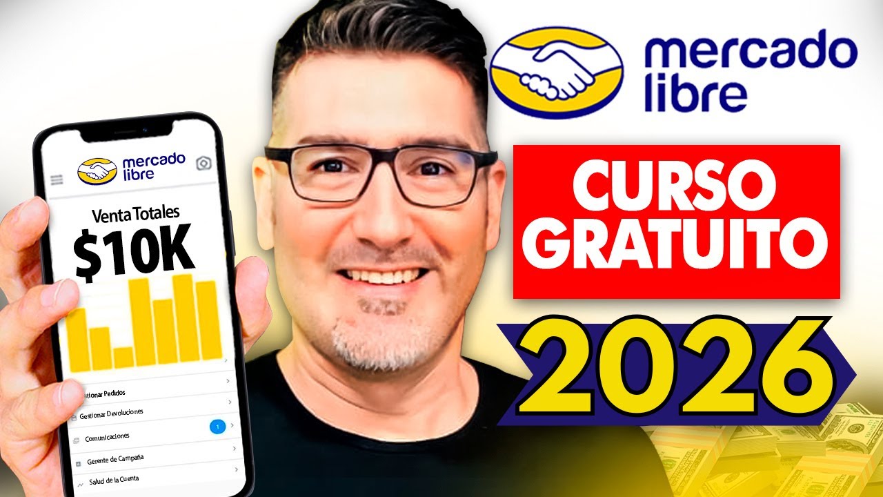 Cómo VENDER en MERCADO LIBRE para principiantes - CURSO GRATIS 2026 🛒