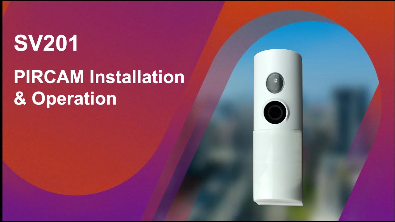 VIAS SV201 PIRCAM Installation and Operation