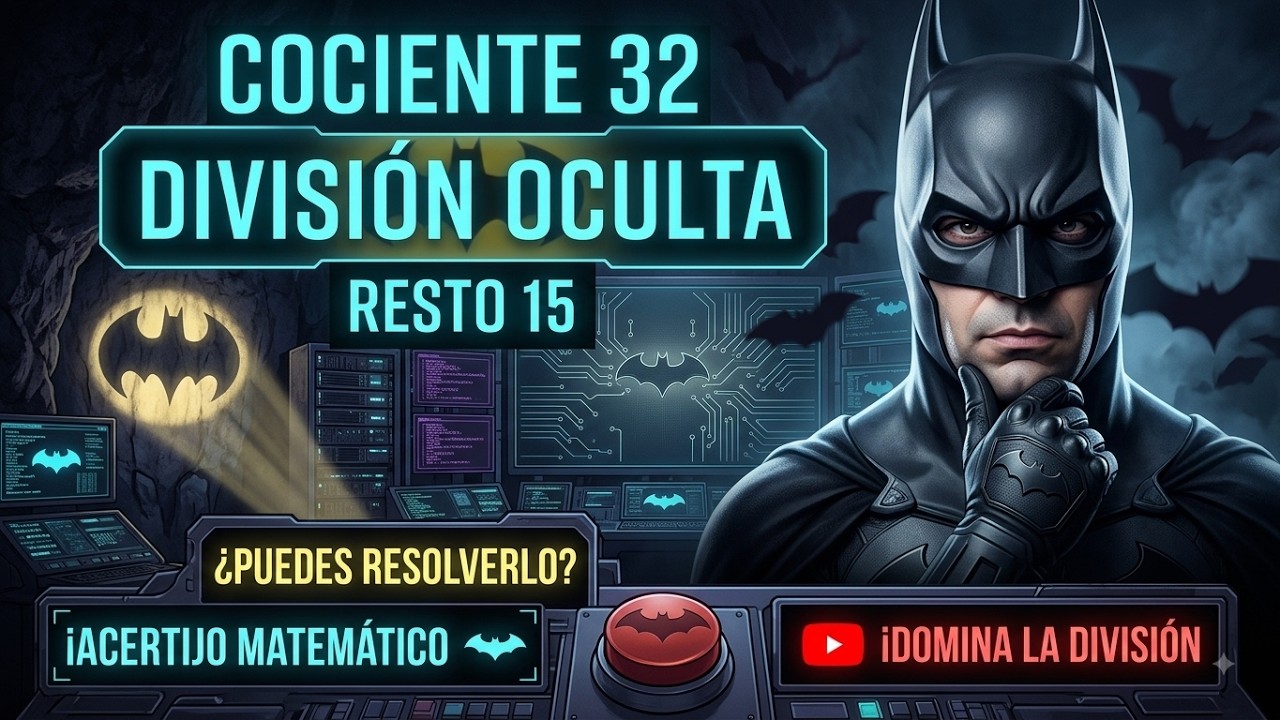 DIVISIÓN OCULTA 🧠 Encuentra DIVIDENDO y DIVISOR