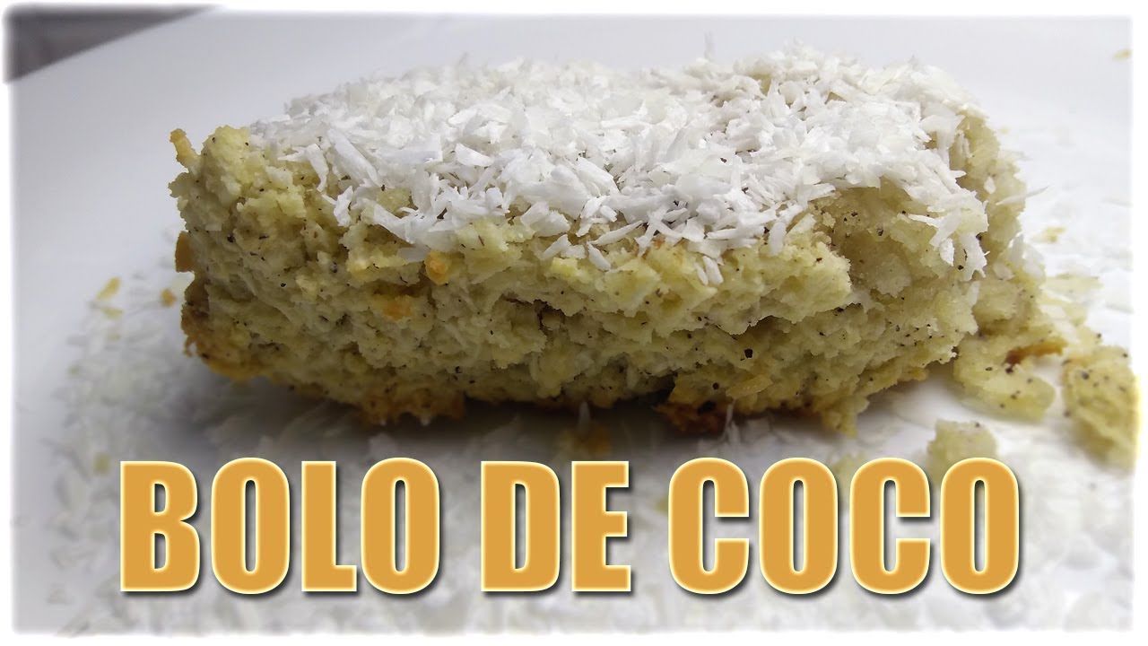 Bolo Cetogênico / Low-Carb de Coco | Fácil, Rápido E Barato