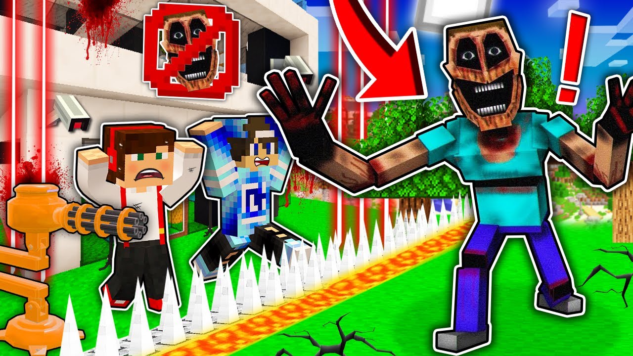 NAJBEZPIECZNIEJSZY DOM ZABEZPIECZONY PRZED MIMICEREM W MINECRAFT?! GPLAY & LAKI