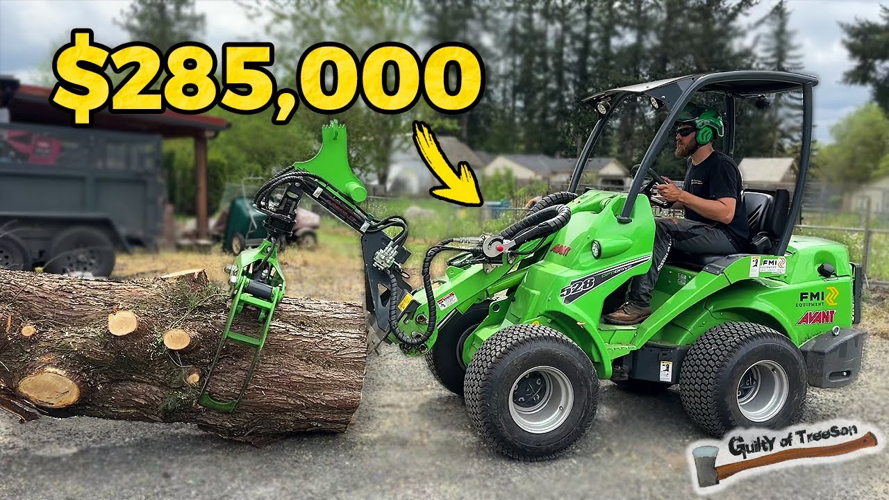 Using $285,000 Of Machines On A $2,500 Tree Job