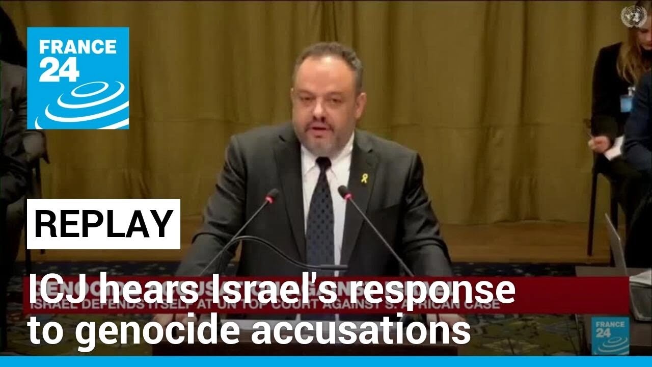 REPLAY: International Court of Justice hears Israel's response to Gaza genocide accusations