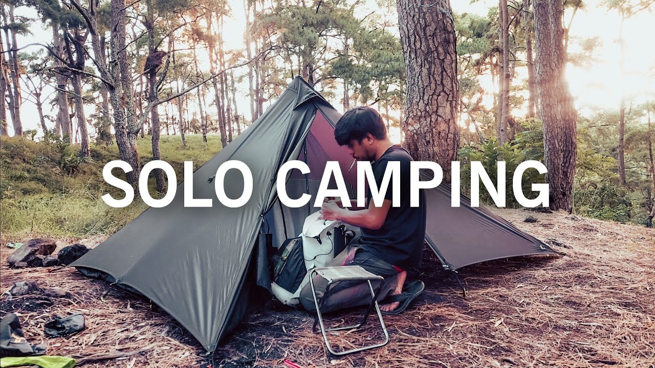 Solo Camping | Bukan di Tempat Angker | Tidak Ada Hantu, Badai Dan Hujan
