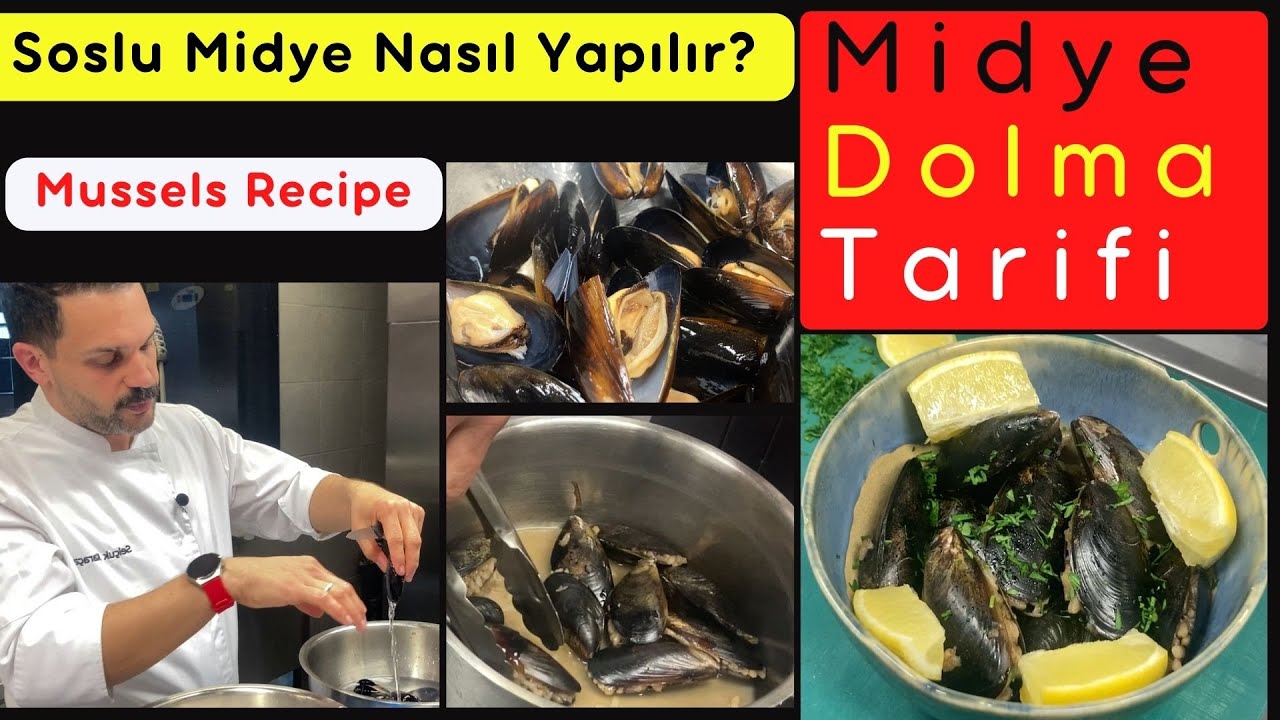 Midye Dolma Tarifi - Midye Nasıl Yapılır - Gizli Formülü Öğrendim.