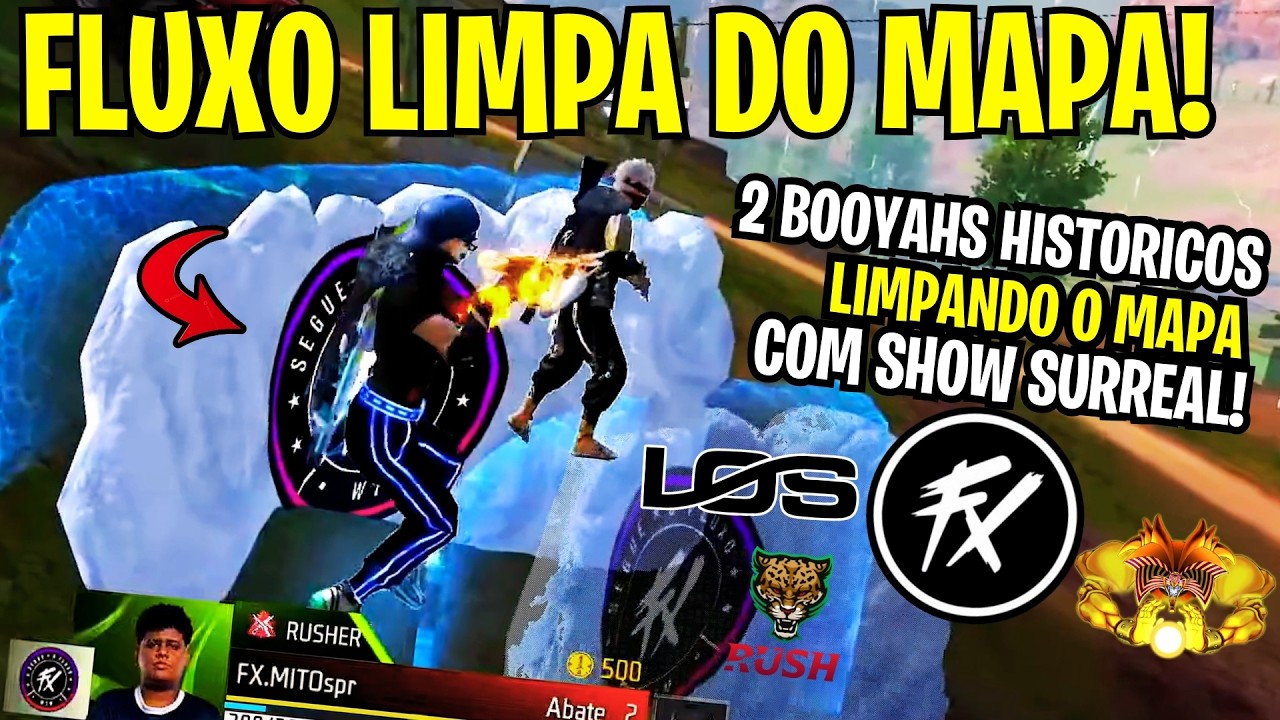 2 BOOYAHS EPICOS DO FLUXO NA COPA NFA LIMPANDO O MAPA INTEIRO!