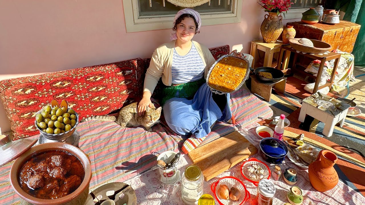 A Taste of Village Life | Homemade Fesenjan & Halva