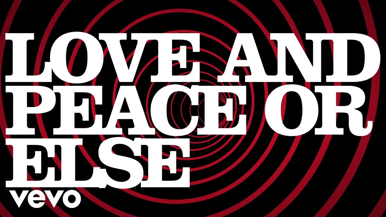 U2 - Love And Peace Or Else (Remastered 2024 / Visualiser)