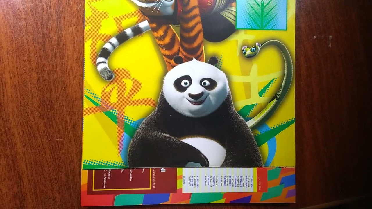 Álbum Kung Fu Panda 2 de la Colección de Álbumes