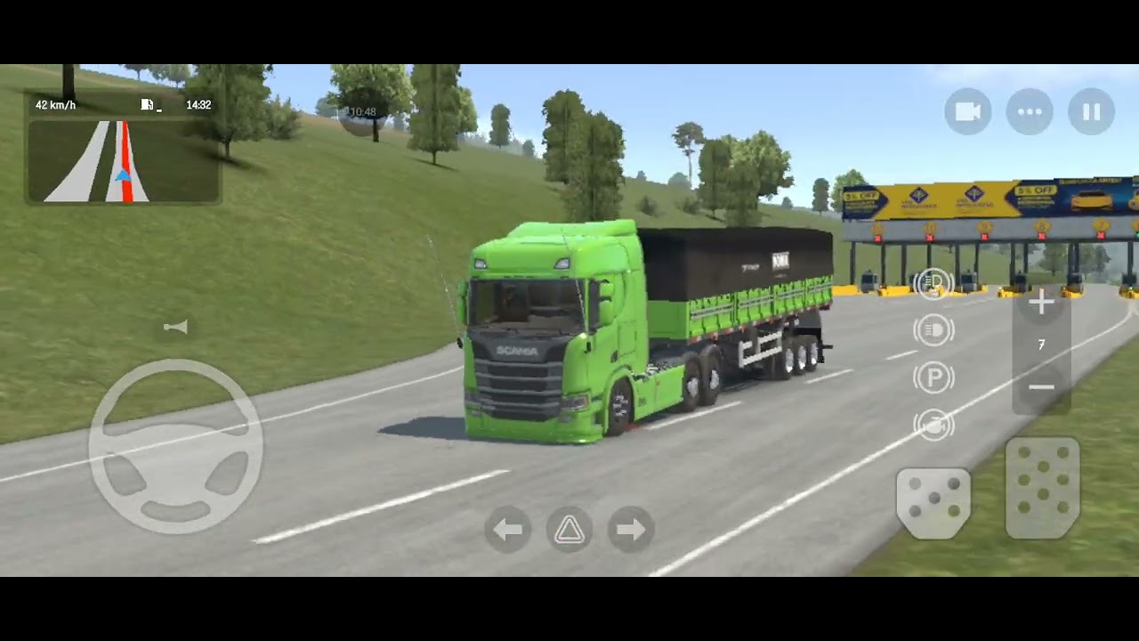 GTO Vida de caminhoneiro saindo carregado mais uma vez com a nossa Scania 