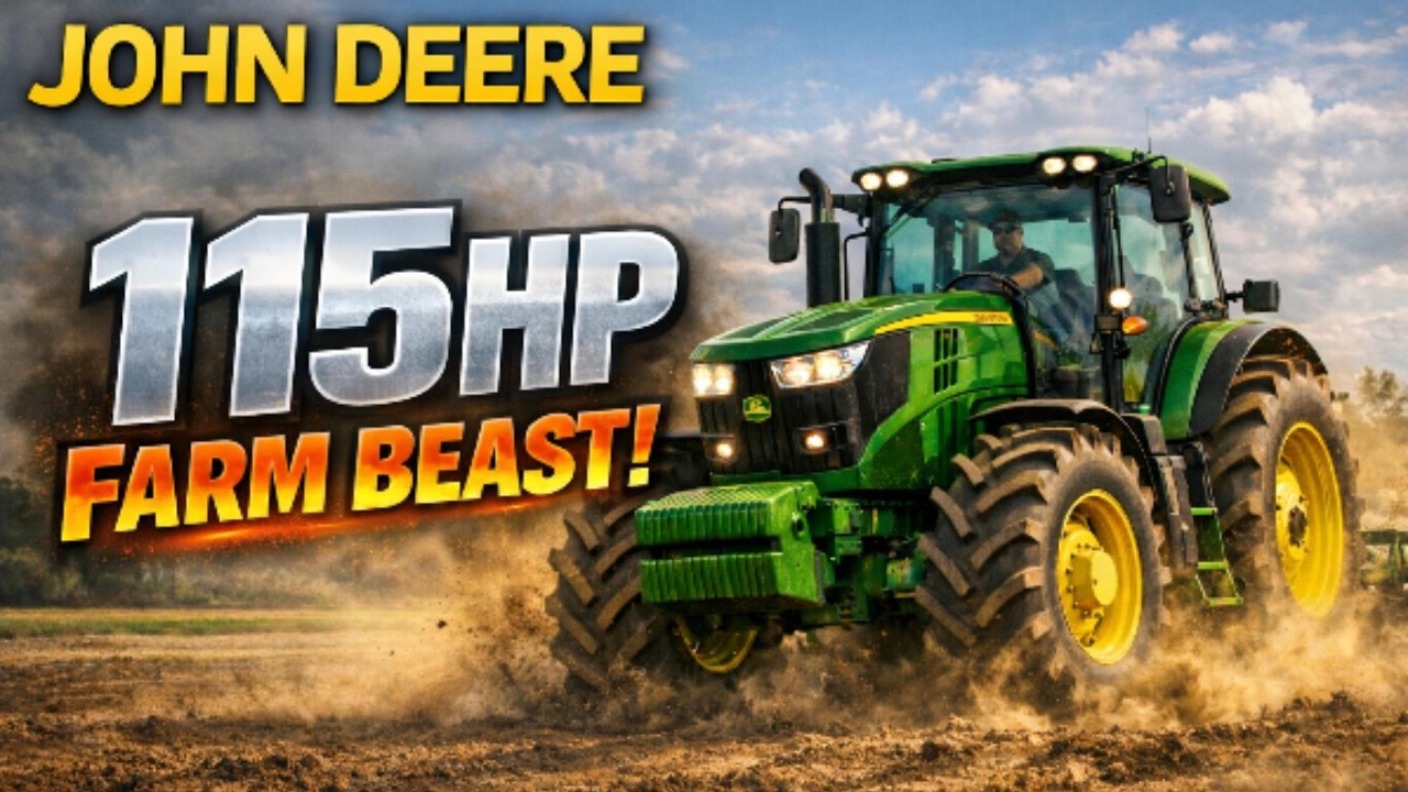 John Deere 6M 115 Review Best of 6 Family Utility Tractors
