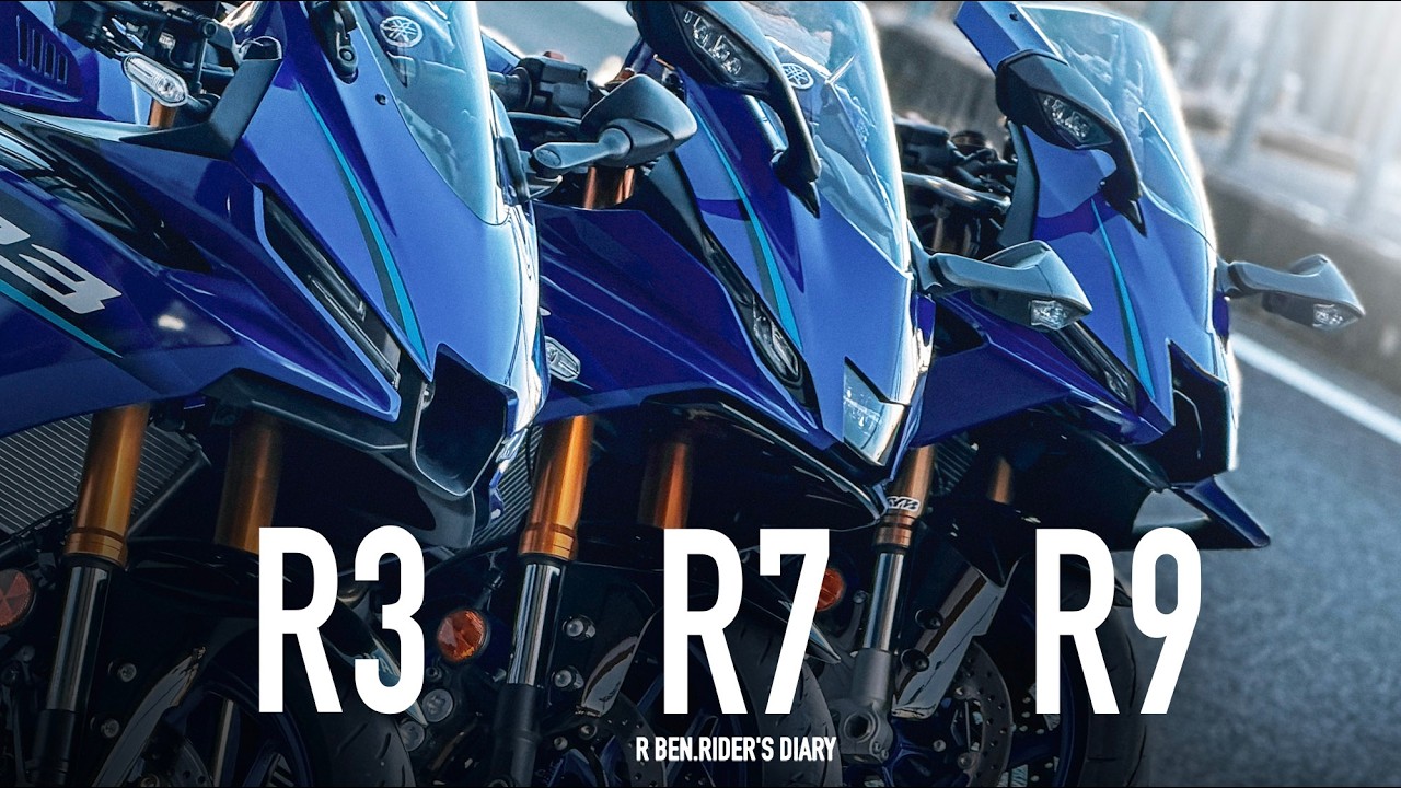 R全家桶ㄧ次試！Yamaha R3/R7/R9 賽道試駕 / 第一人稱