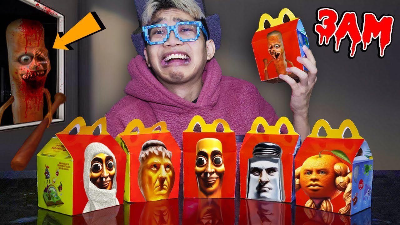 Jangan Beli Semua HAPPY MEALS Tung Tung Sahur  Pada Jam 3 Pagi!!!