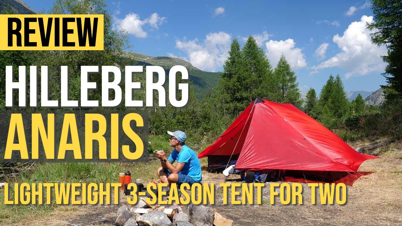 HILLEBERG ANARIS LIGHTWEIGHT TENT REVIEW | 2-P | 3-SEASONS | NO POLES?
