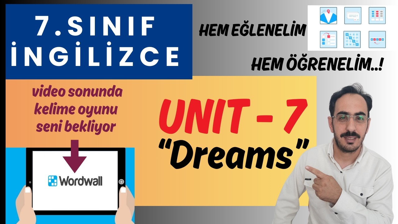 7.SINIF İNGİLİZCE | 7.ÜNİTE / DREAMS