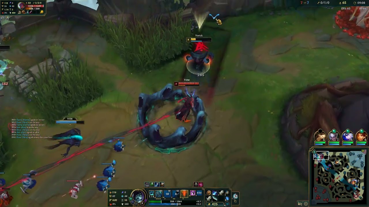 Yorick vs Gwen