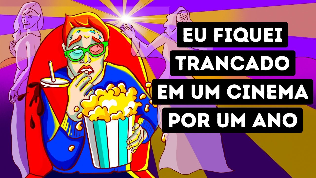 E Se Você Passasse 1 Ano Sozinho, Trancado Dentro de Um Cinema