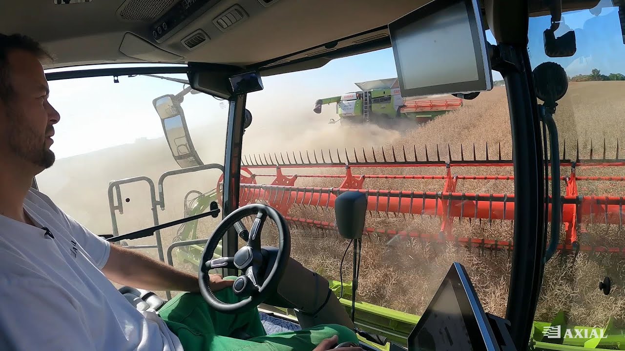 CLAAS LEXION 7700 Montana [CEMOS Automatic VLOG]