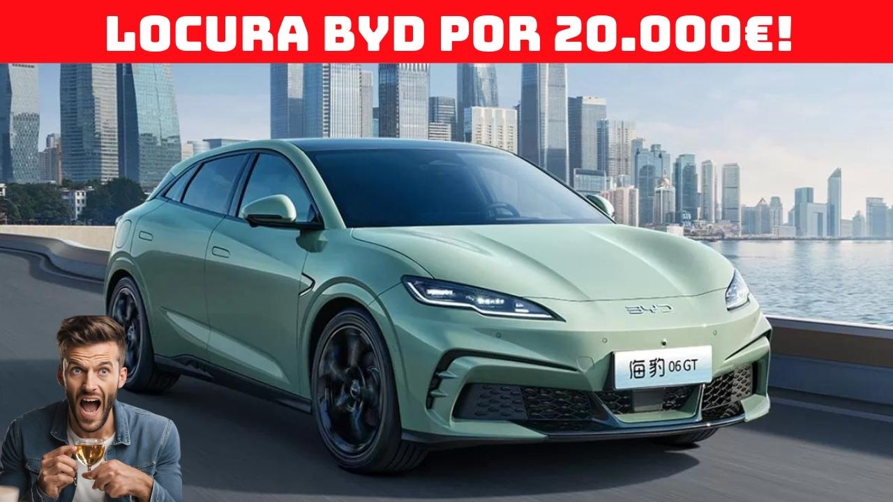 BYD SEAL 06 GT: Brutal por 20.000€!
