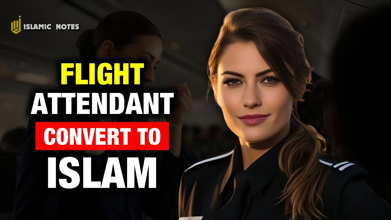 MOVED!! This Beautiful French Flight Attendant Converted to Islam Due to Inner Urge