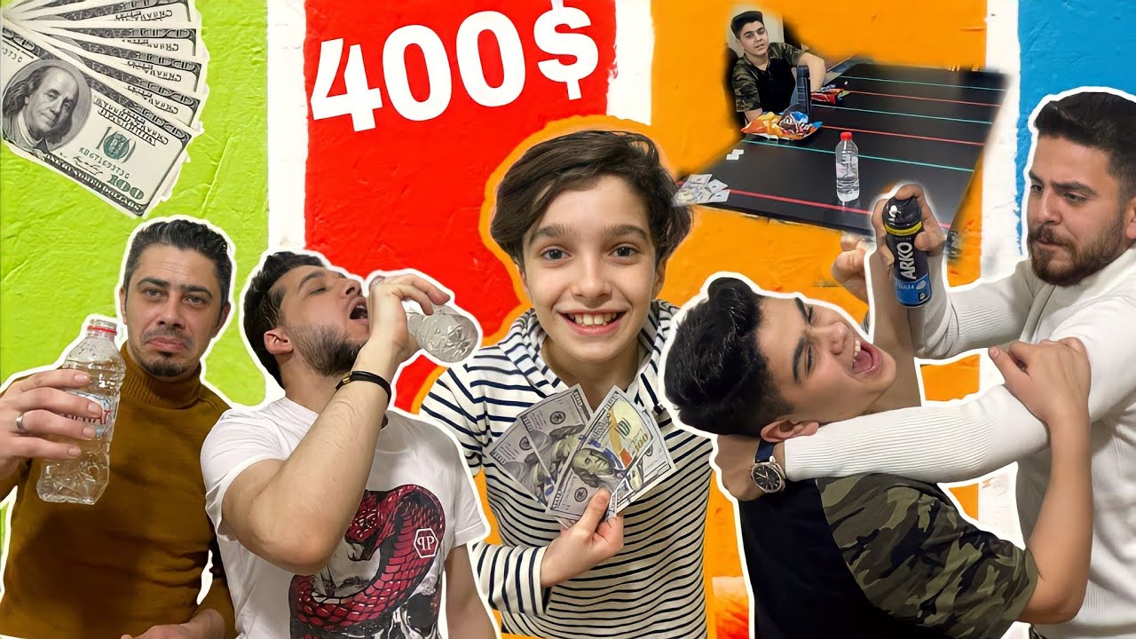 أقوى تحدي ممكن تشوفه باليوتيوب🔥 اذا فزت لك 400$