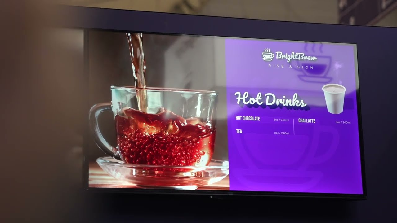 Upgrade Your Quick Service Restaurant with BrightSign