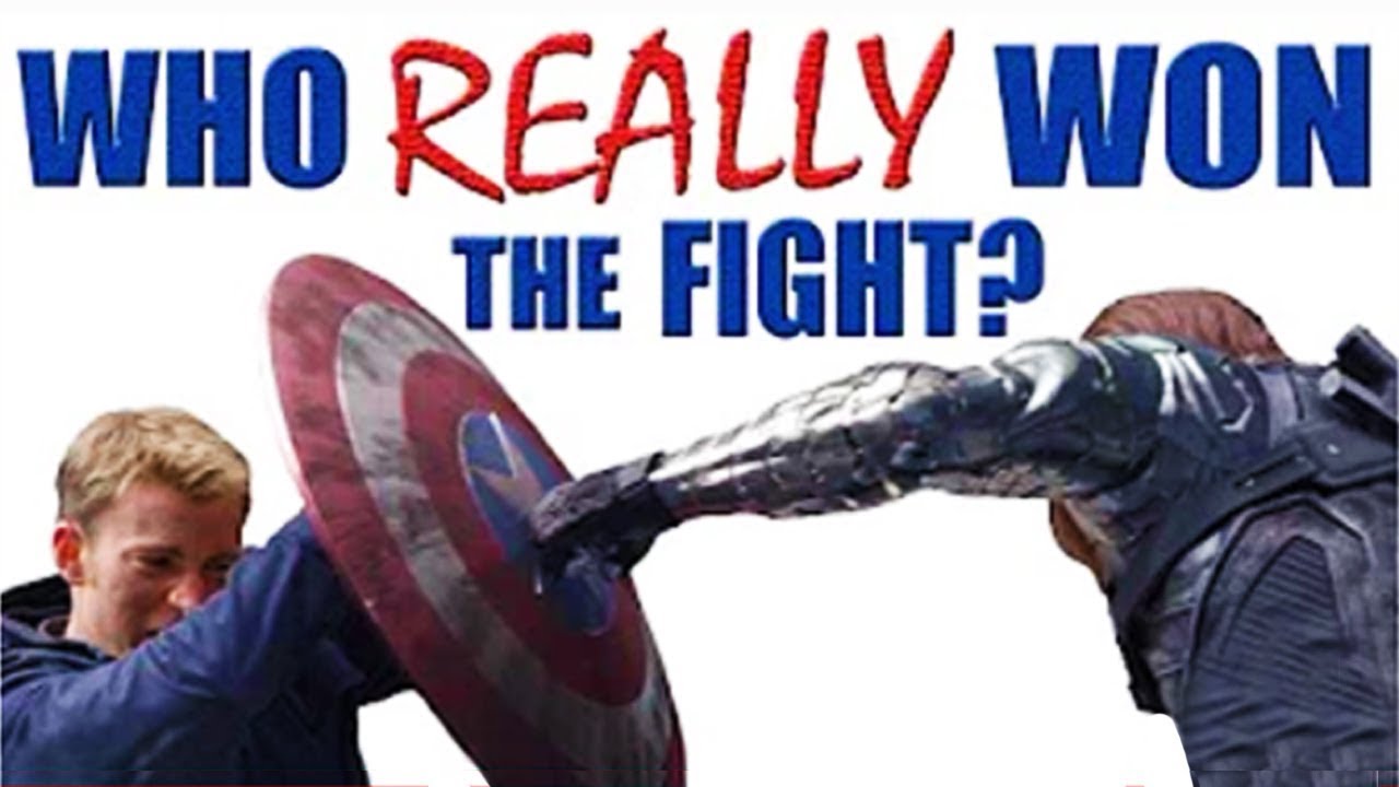 Captain America VS Winter Soldier - Who REALLY Won the Fight?