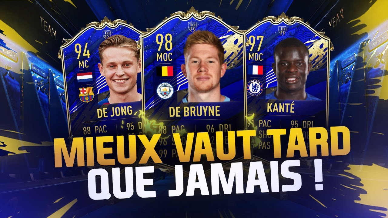 PACK OPENING TOTY #2 - MIEUX VAUT TARD QUE JAMAIS !
