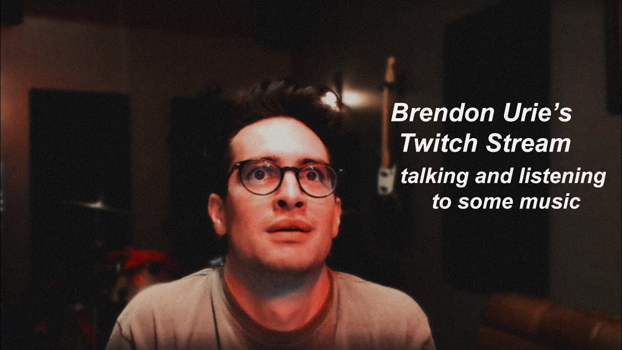 Brendon Urie | Twitch Live Stream || Chatting & Jamming -  12/29/2018