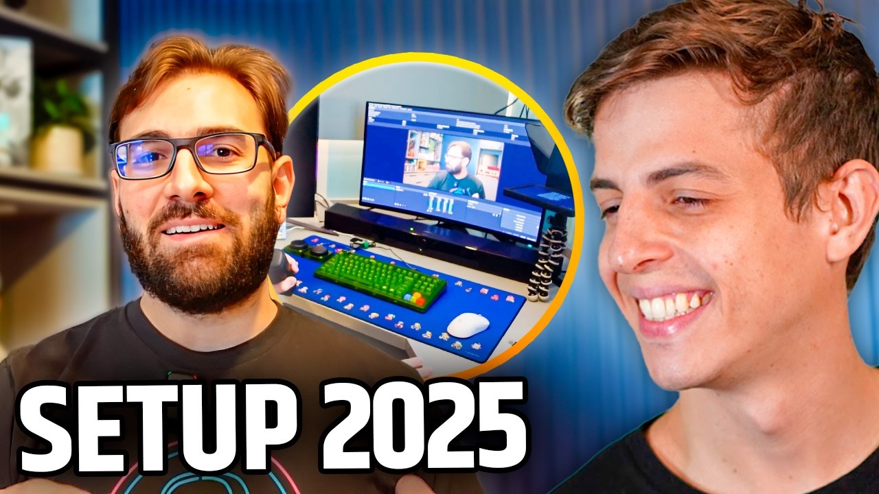 O NOVO SETUP DO BRKsEDU É ÍNCRIVEL! - Gustavo Ferrarezi React