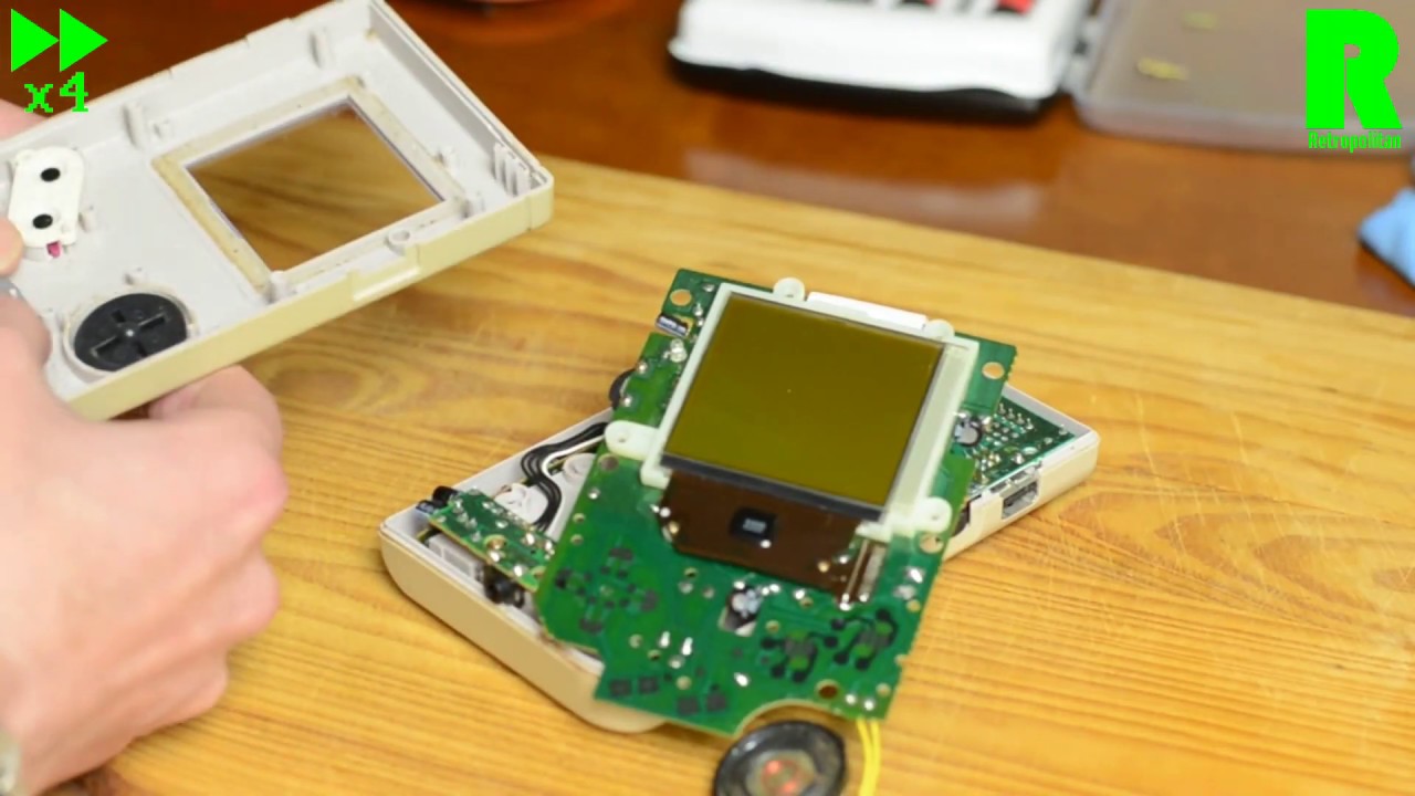 GameBoy Classic - Display: Reparatur von defekten Pixellinien