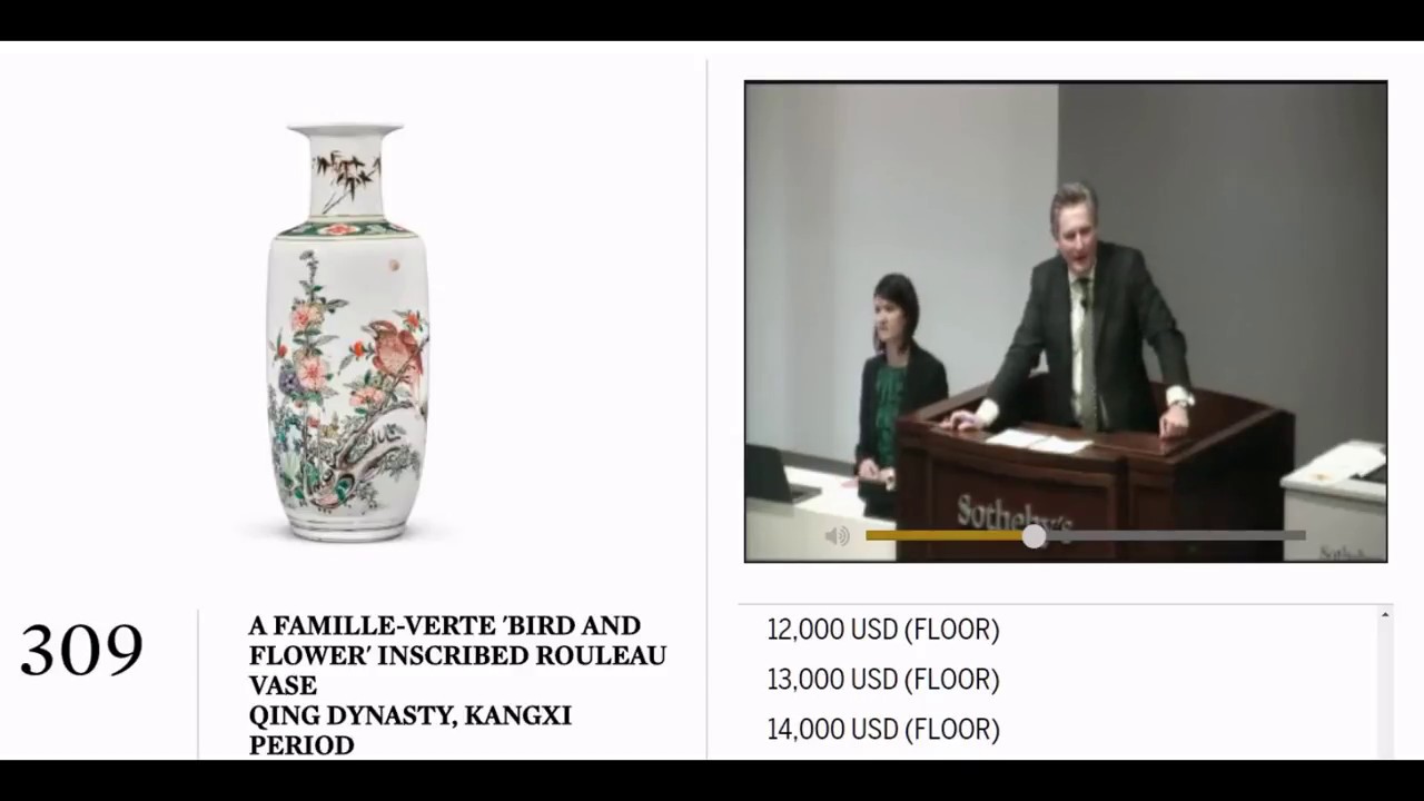 Sotheby's Kangxi Porcelain from the Jie Rui Tang Collection, FULL Antique AUCTION