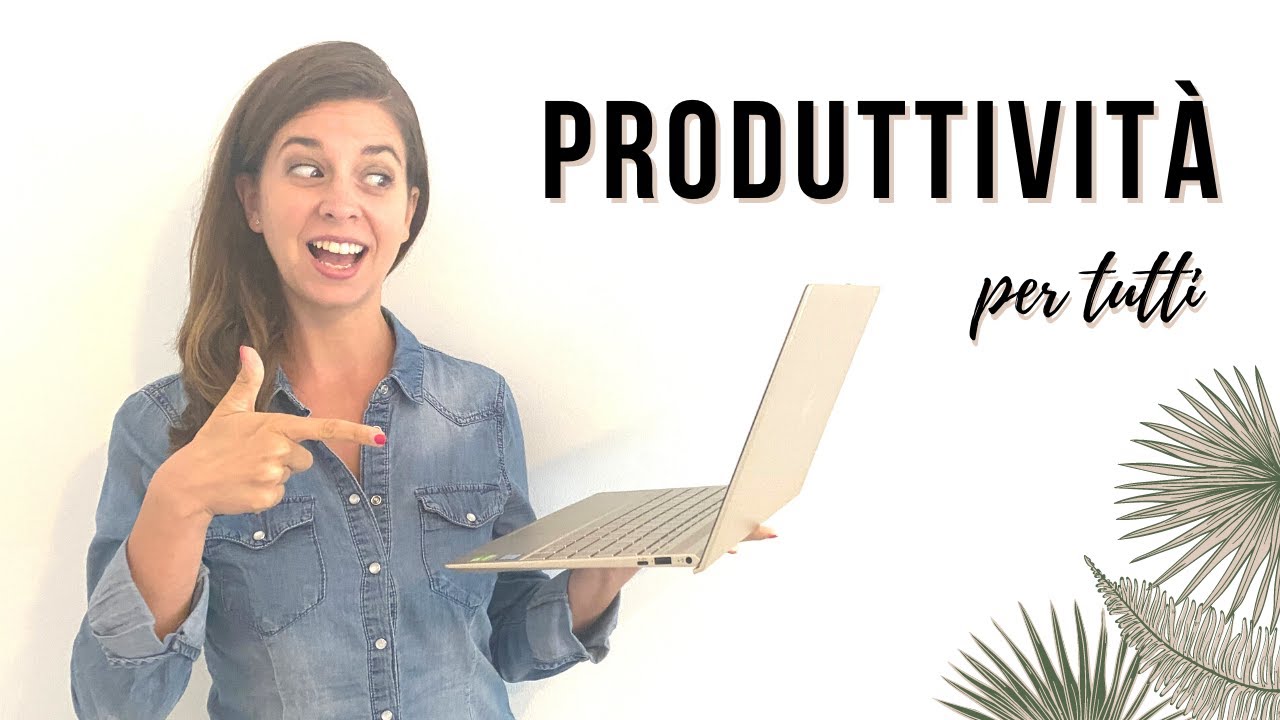 Cosa uso per essere produttiva - PRODUTTIVITÀ | CRESCITA PERSONALE | MINIMALISMO | CIAO VALENTINA