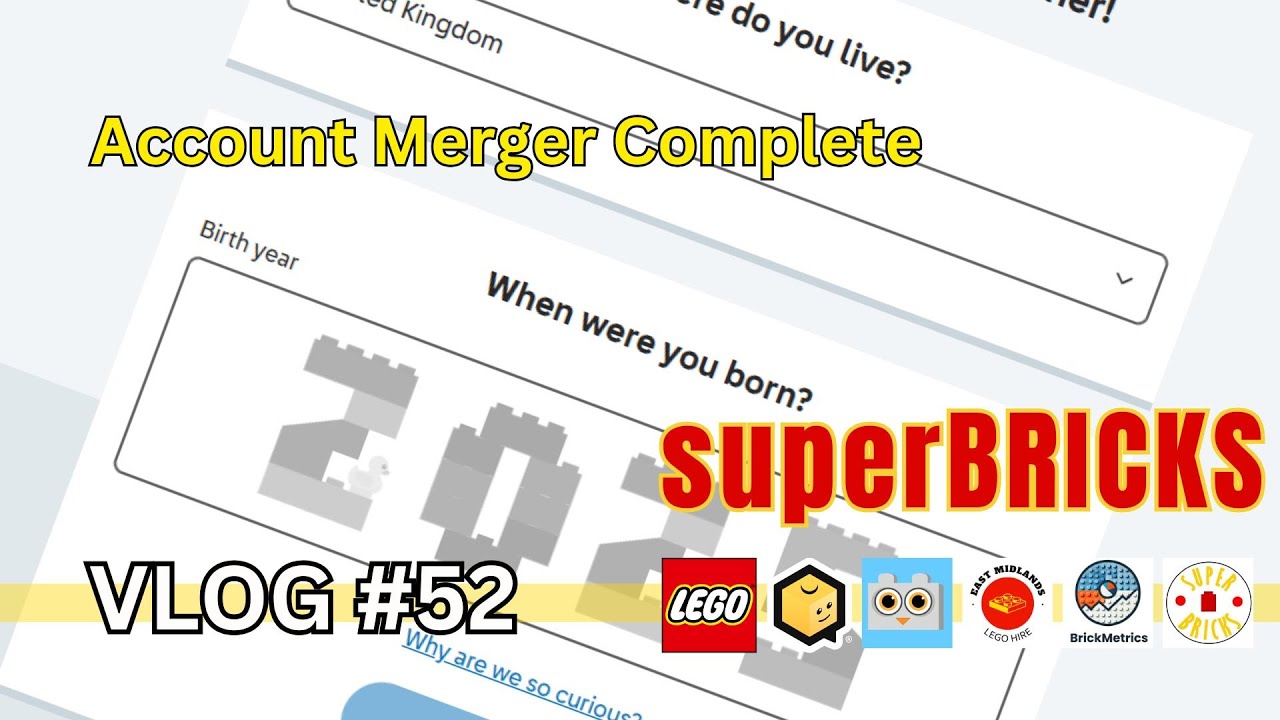 Объединение аккаунтов Bricklink и Lego — что произошло? — VLOG 52 Продавец Bricklink в Великобрит...