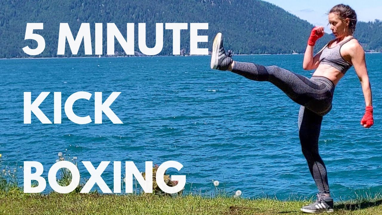 Quick 5 Minute Kickboxing | Espresso Workouts HIIT Boot Camp #23