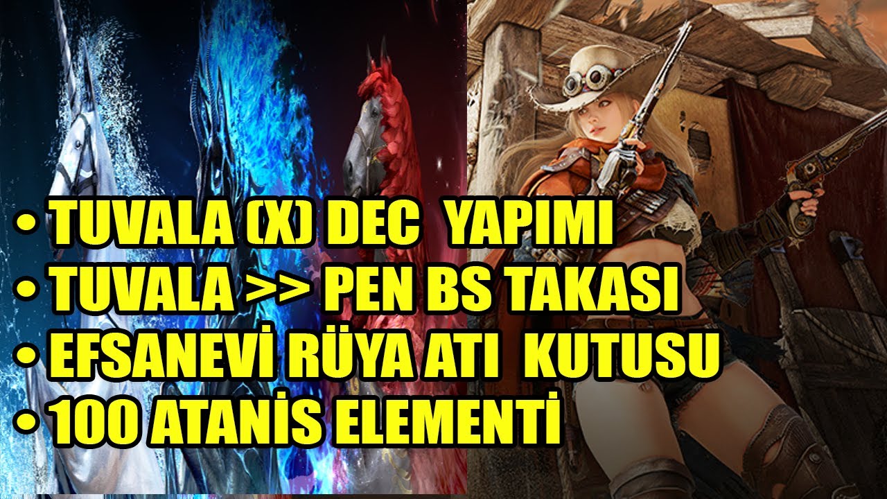 Tuvala (X) Basılışı, Rüya Kutusu Açılımı, Sezon Mezuıniyeti ve Daha Fazlası... | Black Desert Online