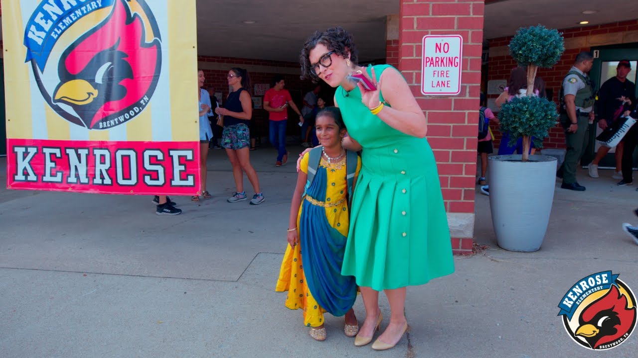 Kenrose principal delivers warm welcome to new school year