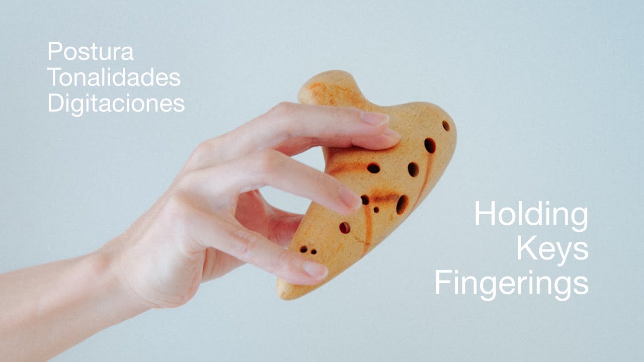 Holding, Keys, Fingerings of Ocarina