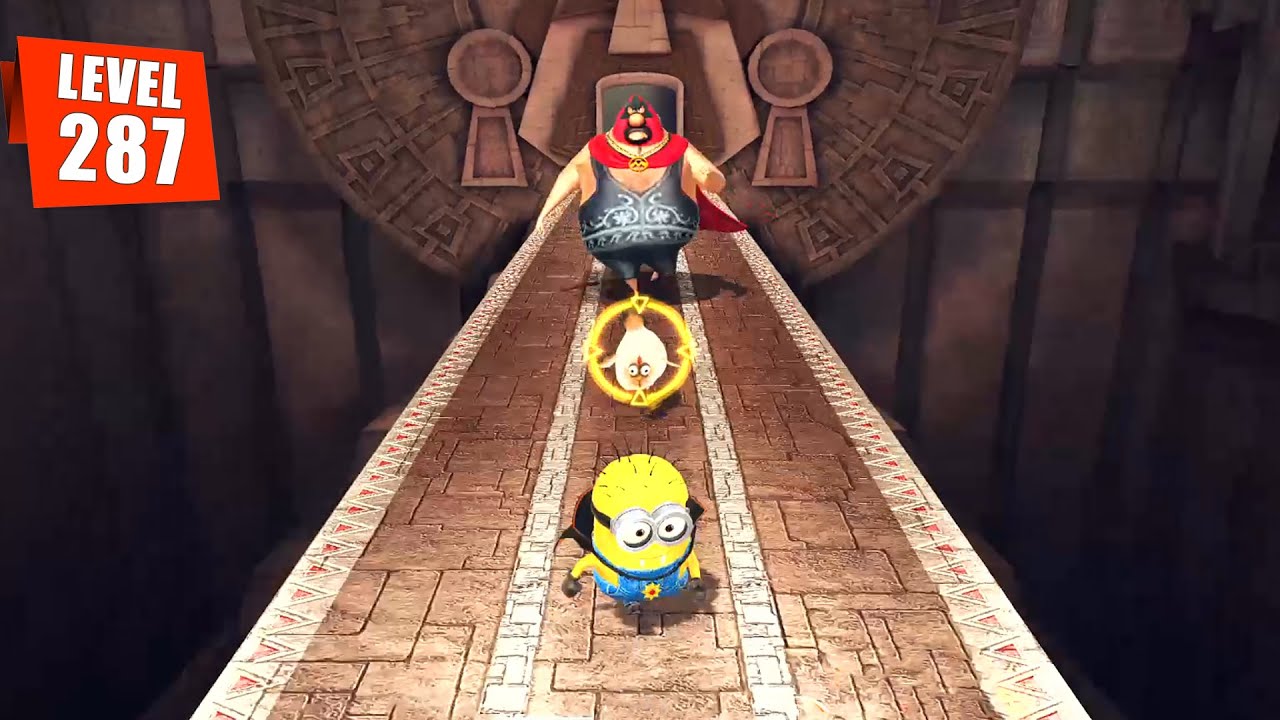 Minion Rush Vampire Minion VS El Macho Boss Battle - Throw 20 Pollo Locos at El Macho | No Damage