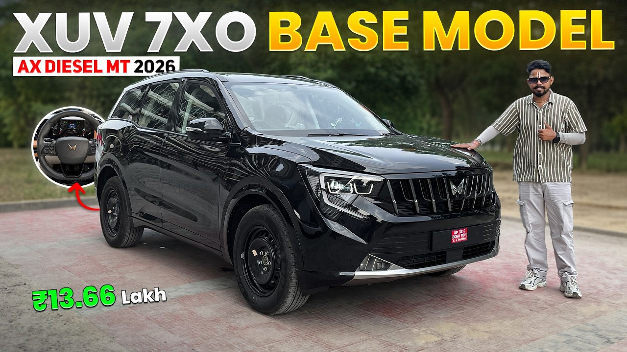 New Mahindra XUV 7XO AX 2026 🔥| Segment Killer 🤑 Base Model Full Review