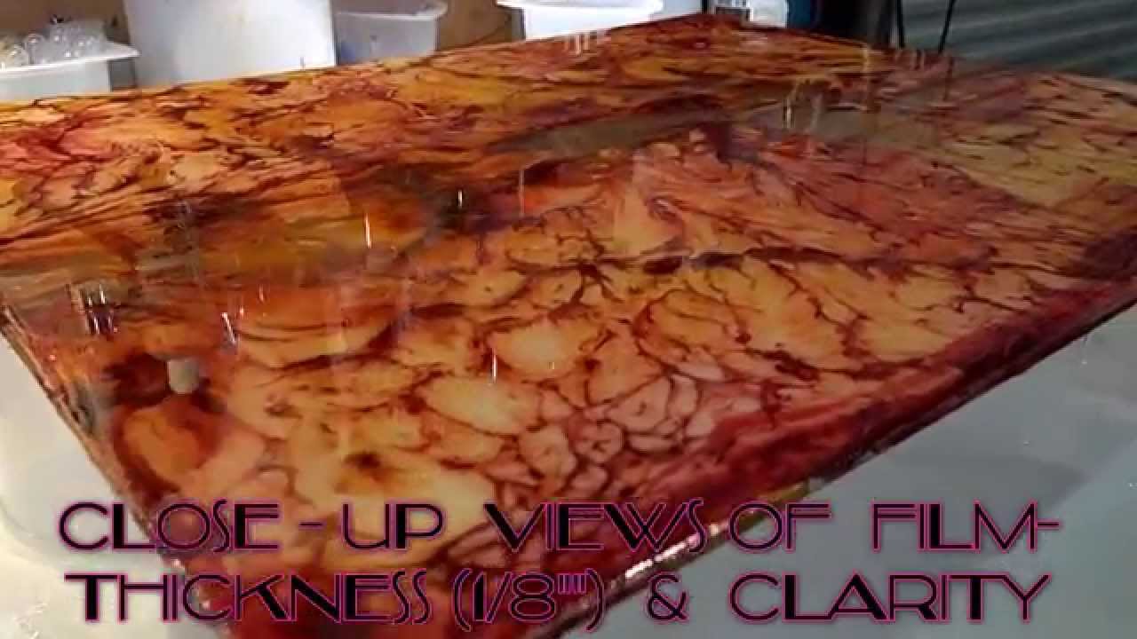 STEEL F/X® ~ EPOXY RESIN COATING ON CANVAS.