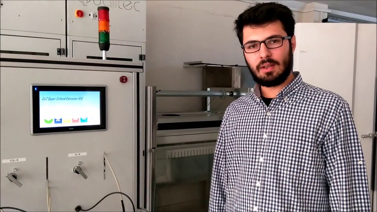 Süperkritik CO2 Ekstraksiyonu   Supercritical CO2 Extraction