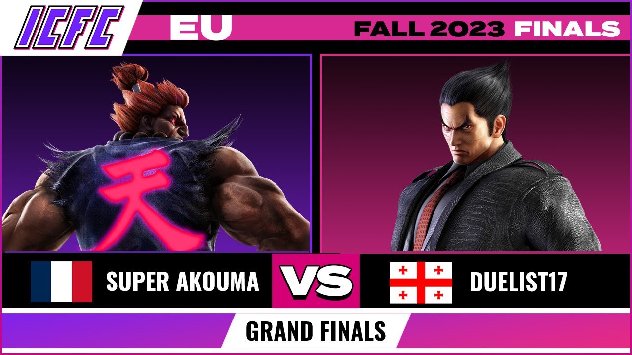 Super Akouma (AK) vs Duelist17 (KAZ) | ICFC EU Tekken 7 Tournament Fall 2023 Finals - Grand Final