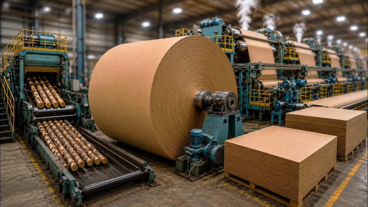 How Chipboard Is Made Full Factory Process